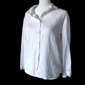 Lightweight Polyester Blouse Sz Med